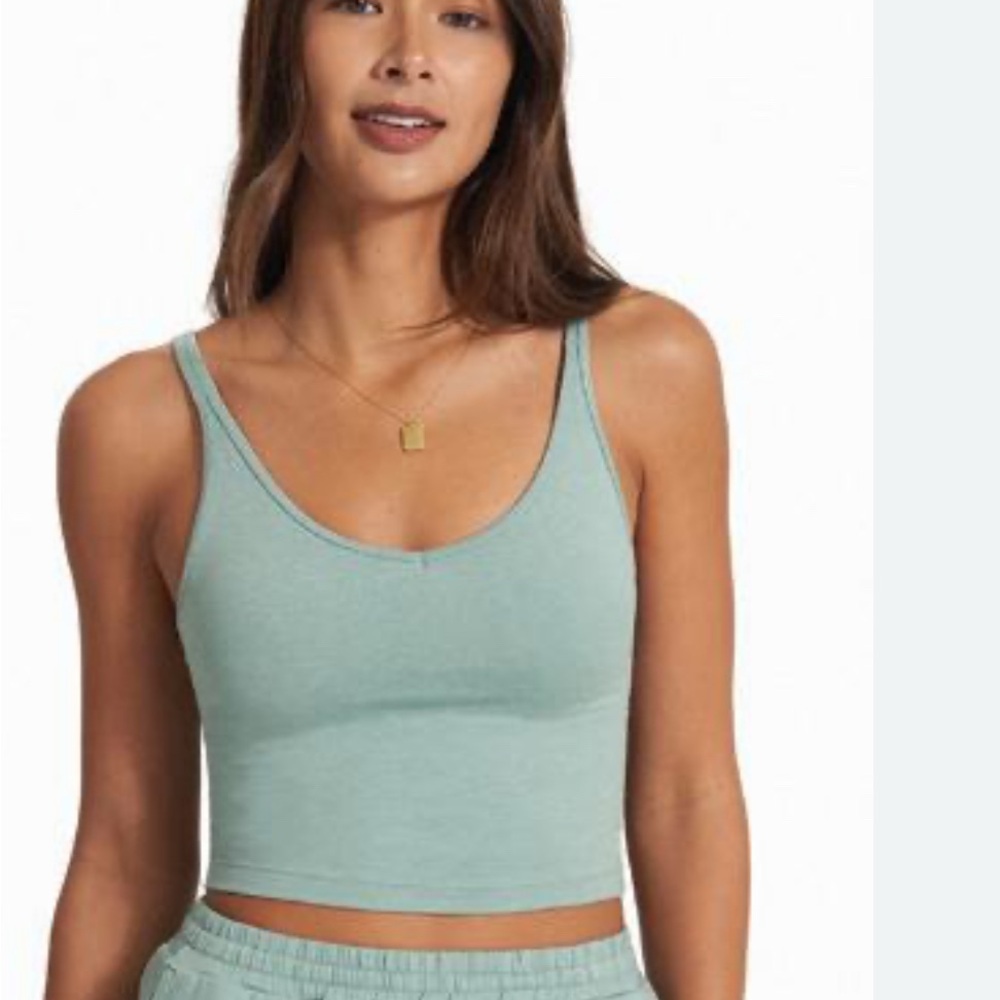 Vouri Women's Green Tank Top